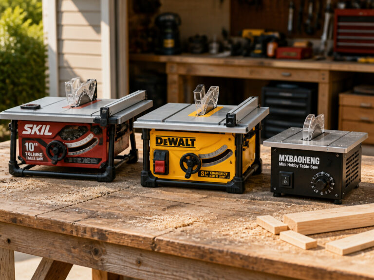 8 Best Portable Table Saws for Woodworking 2026