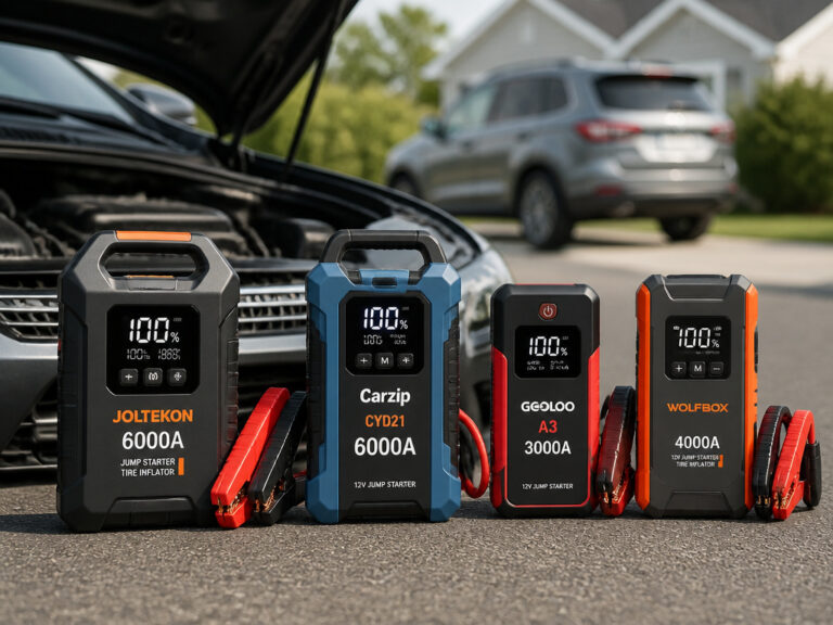 8 Best Portable Tire Inflators and Jump Starters 2026