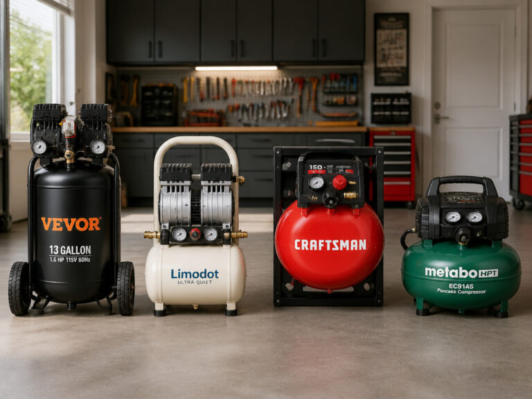 5 Best Quiet Air Compressors for Home Garages 2026