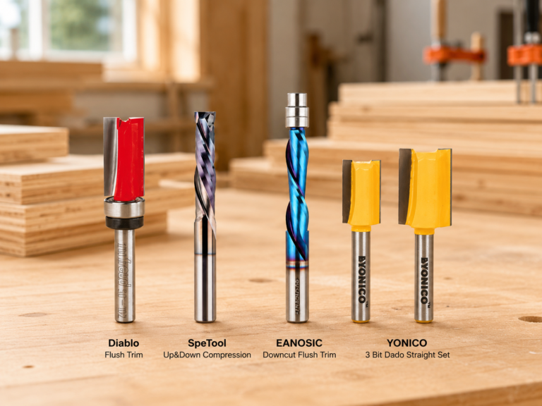 4 Best Router Bits for Cutting Plywood 2026