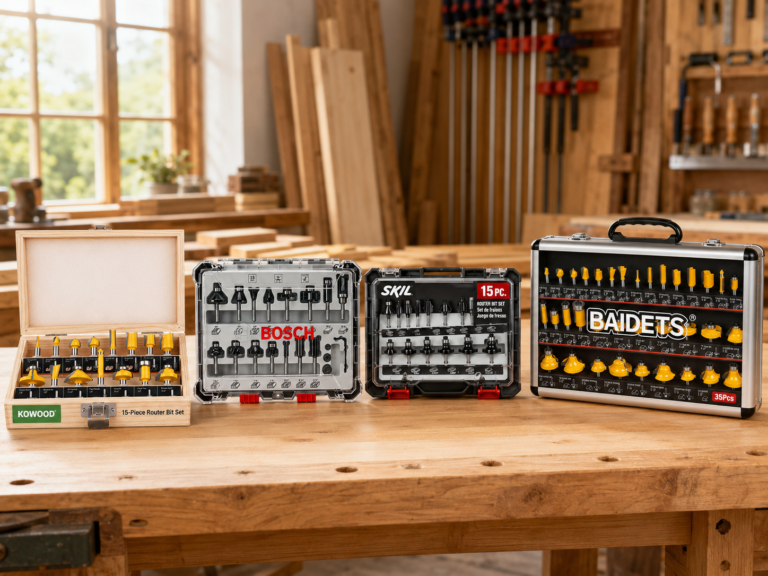 8 Best Router Bit Sets for Beginners 2026