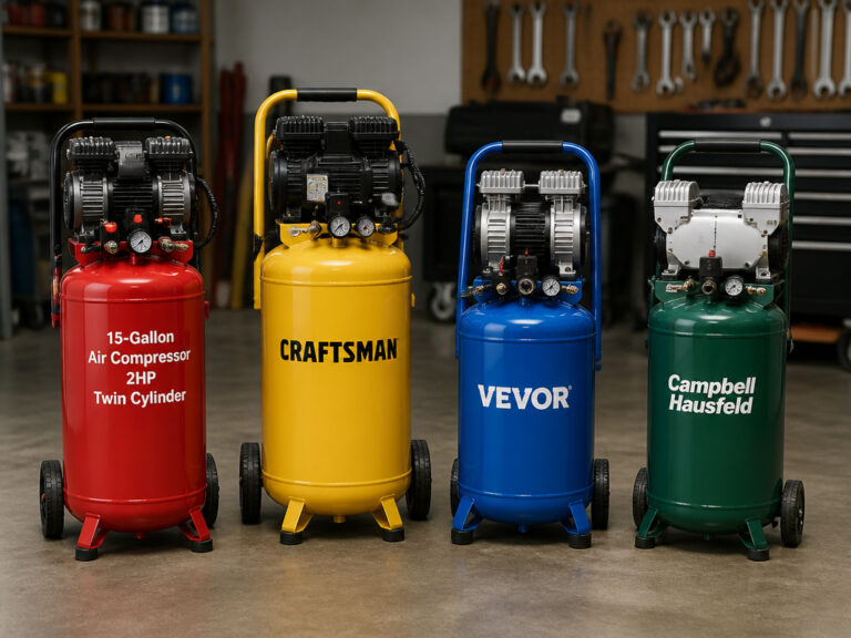 7 Best Vertical Air Compressors for Home Garages 2026