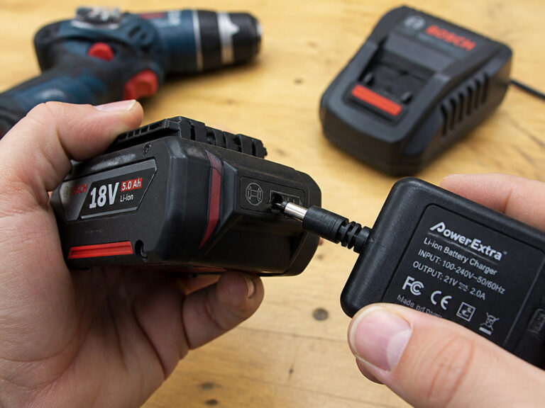 How to Charge a Drill Battery with a Different Charger Safely