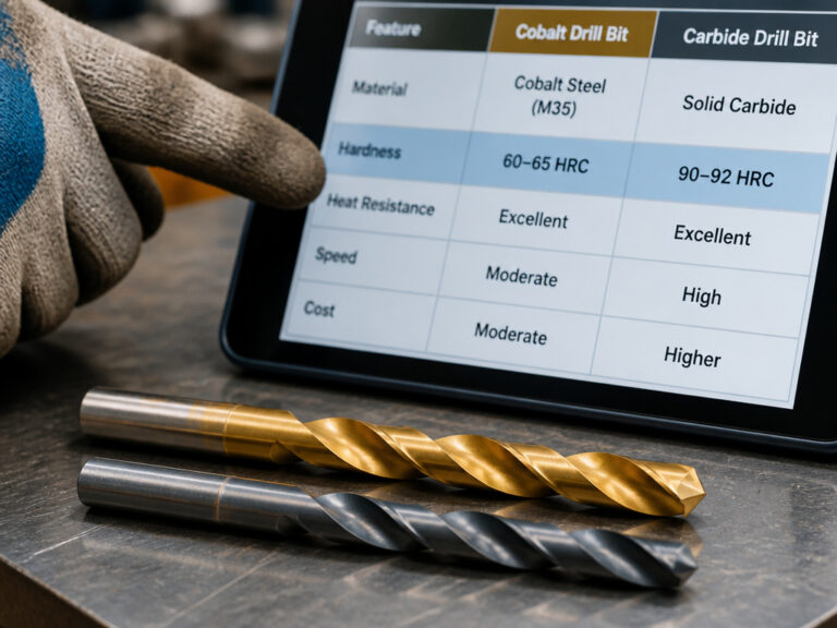 Cobalt vs Carbide Drill Bits | The 3 Facts That Decide It