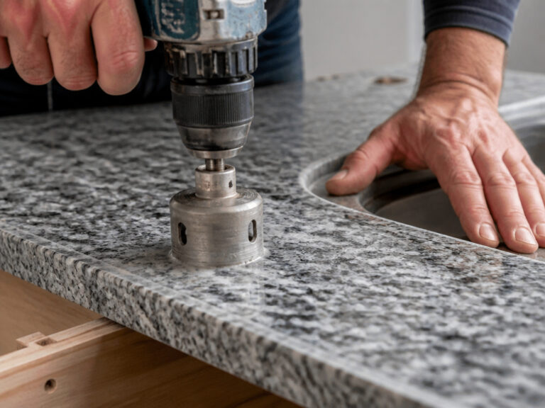Guide: How to Drill a Hole in a Granite Countertop Safely