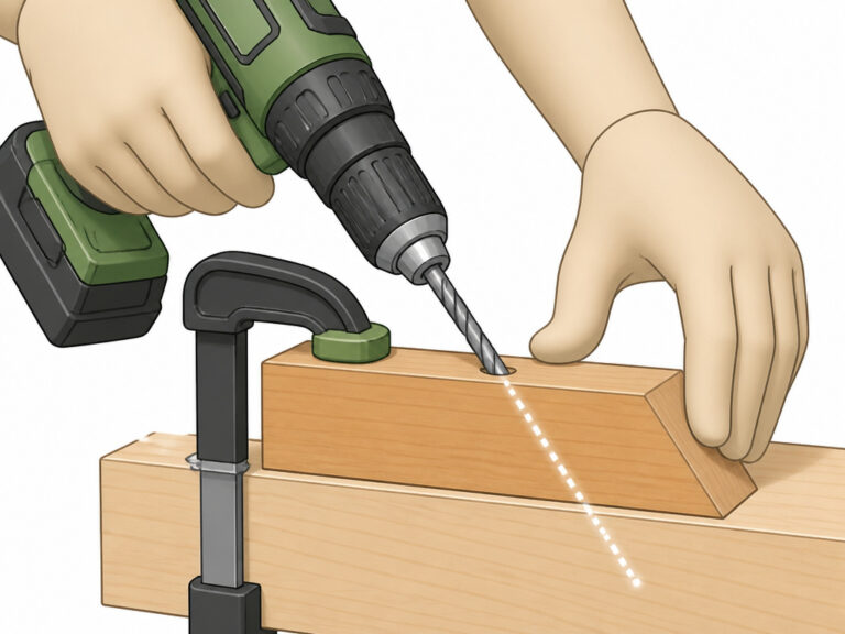 How to Drill Perfect Angled Holes in Wood Using Simple Jigs