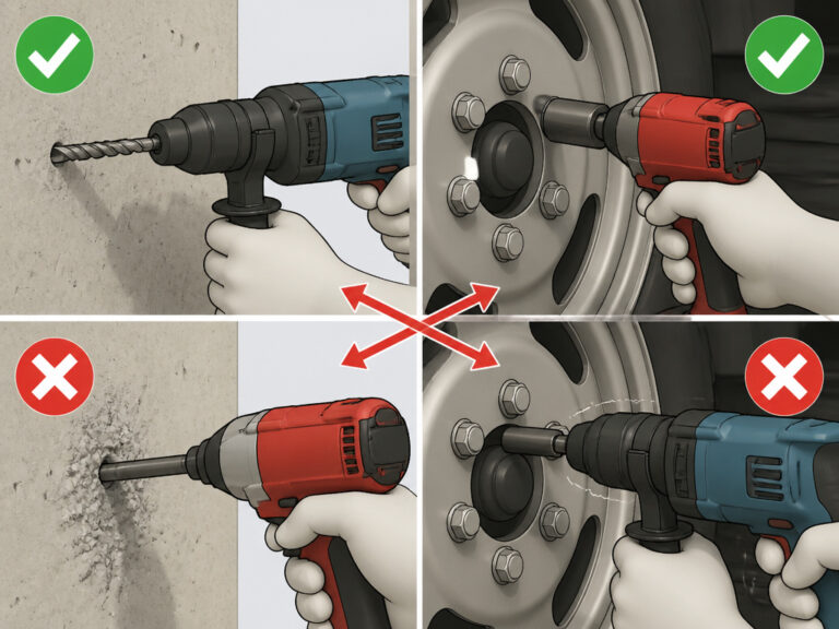 Impact Wrench vs Hammer Drill: Which Power Tool Is Best?