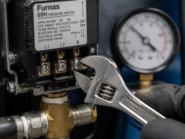 How to Adjust an Air Compressor Pressure Switch Correctly