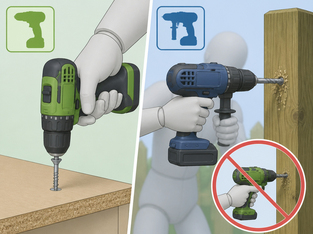 12 volt vs 20 volt drill decision matrix for DIY projects