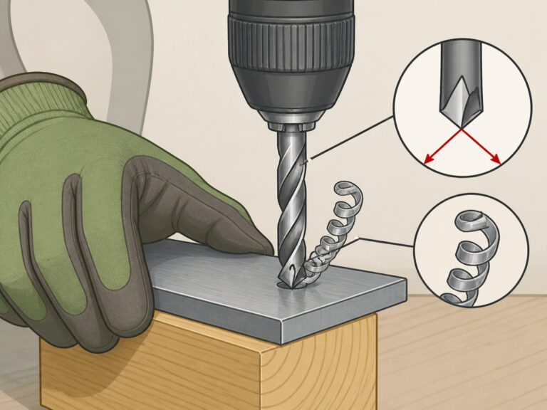 What Type of Drill Bit for Steel | The Point Angle That Decides