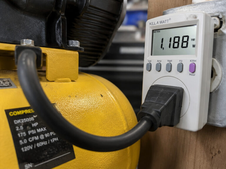 How Many Watts Does an Air Compressor Use | The 70% Rule