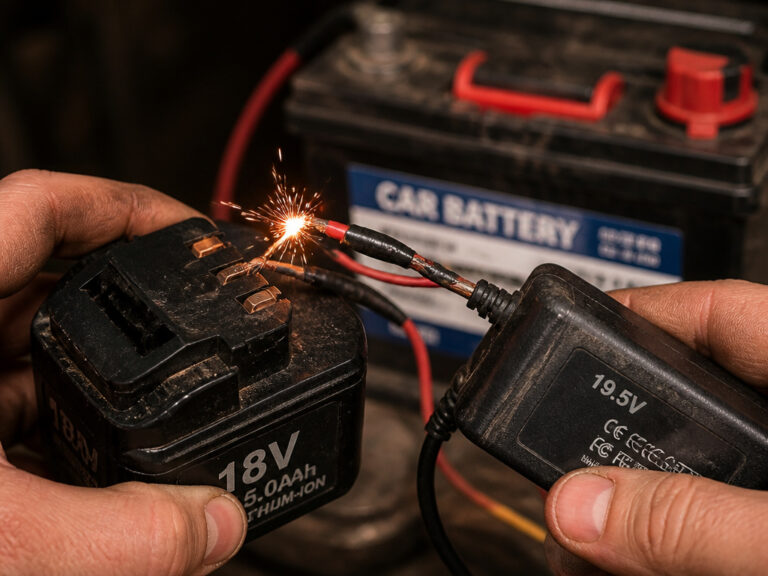 How to Charge a Drill Battery Without a Charger: Safe Methods