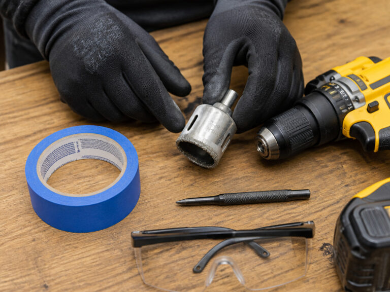How to Drill a Perfect Faucet Hole in Any Sink Material Safely