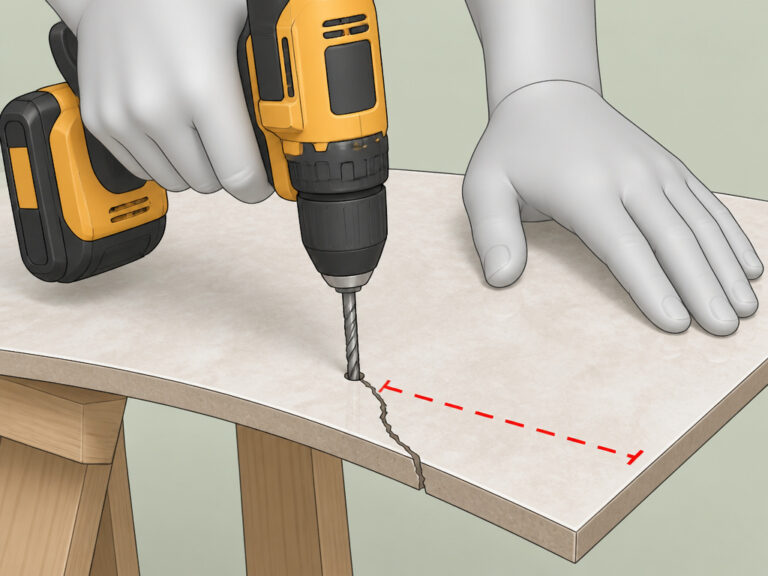 How Do I Drill Ceramic Tile? The Low-Speed Technique Guide